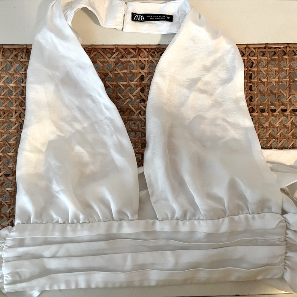 Zara Worn once crop top